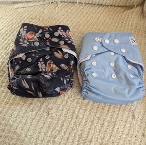 Nora's Nursery Cloth Pocket Diapers with Inserts